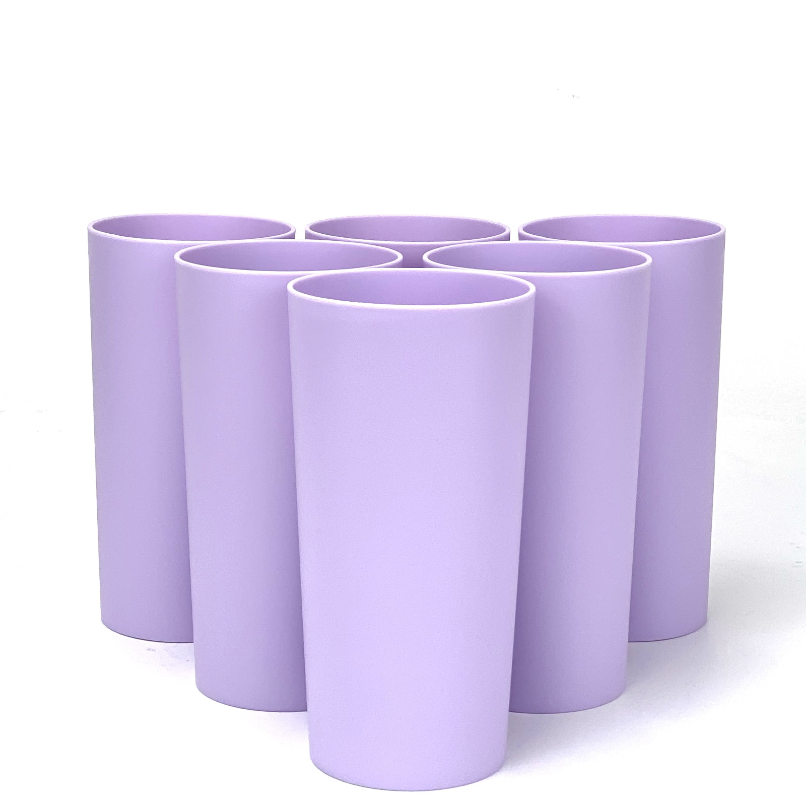 Outdoor Party Beverage Glasses KX-WARE 32oz Plastic Tumblers  Set Of 6  Shatter-Proof Multicolor Drinking Glasses Plastic Glasses Drinking