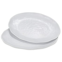 Certified International 27424 Perlette Cream Oval Platter 18