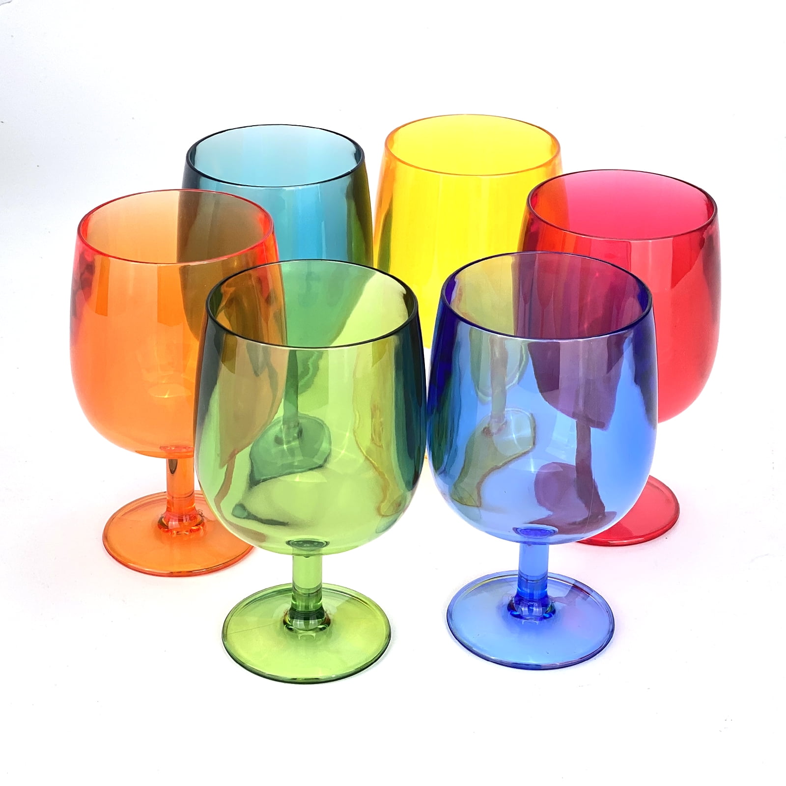 Plastic water goblets discount