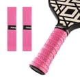 thumbnail image 1 of Yalla Tennis & Pickleball Grip Tape - Premium Overgrip for Paddles & Rackets (Pink, 2 Pack), 1 of 7