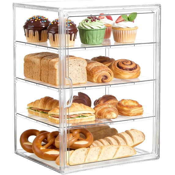 Yalumo Bread Box for Kitchen Countertop, 15.6