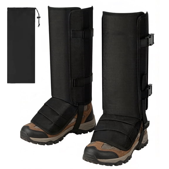 Yalumo Snake Gaiters, Waterproof Snake Guards for Lower Legs, Adjustable Snake Gaiters for Men Women, Lightweight Flexible Legs Gaiters Snake Bite Protection for Hunting Hiking Farm Working