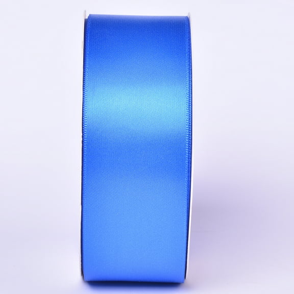 Yama 1.5" Single Face Satin Mega Ribbon-Blue