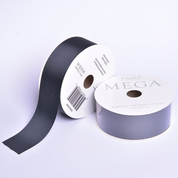 Yama Ribbon 1.5" Black Grosgrain Mega Ribbon, 1 Each
