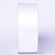 Yama Ribbon 1.5" Single Face Satic White Mega Ribbon, 1 Each