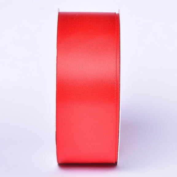 Yama Ribbon 1.5" Single Face Satin Red Mega Ribbon, 1 Each