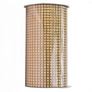 Yama Ribbon, Bling Wrap Ribbon Gold 6inch x 9 feet