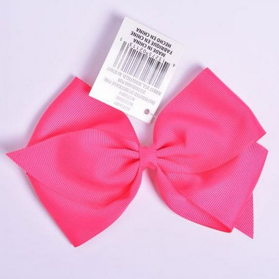 Yama Ribbon Large Hot Pink Grosgrain Bow, 1 Each