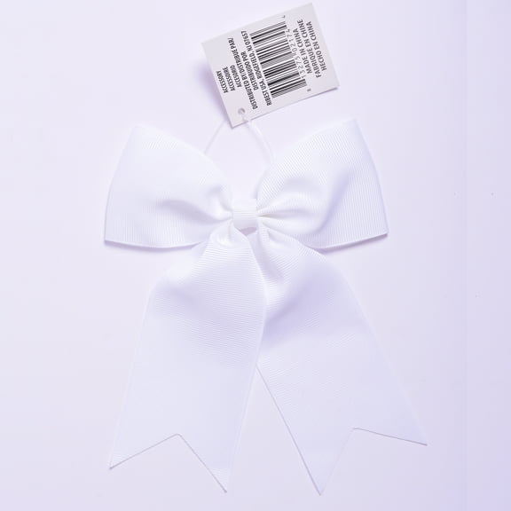 Yama Ribbon White Grosgrain Bow Tail, 1 Each