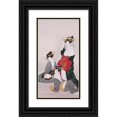 thumbnail image 1 of Yamaguchi Soken 14x24 Black Ornate Framed Double Matted Museum Art Print Titled: Women in the Demimonde (First Half 19th Century), 1 of 5