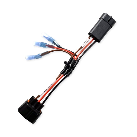 Marine Tech Tools Yamaha 3 Pin Test Harness, Yamaha 3 Wire Harness, Yamaha Equivalent Part Number: YB-06926, Made of Copper Wires & Plastic Connectors