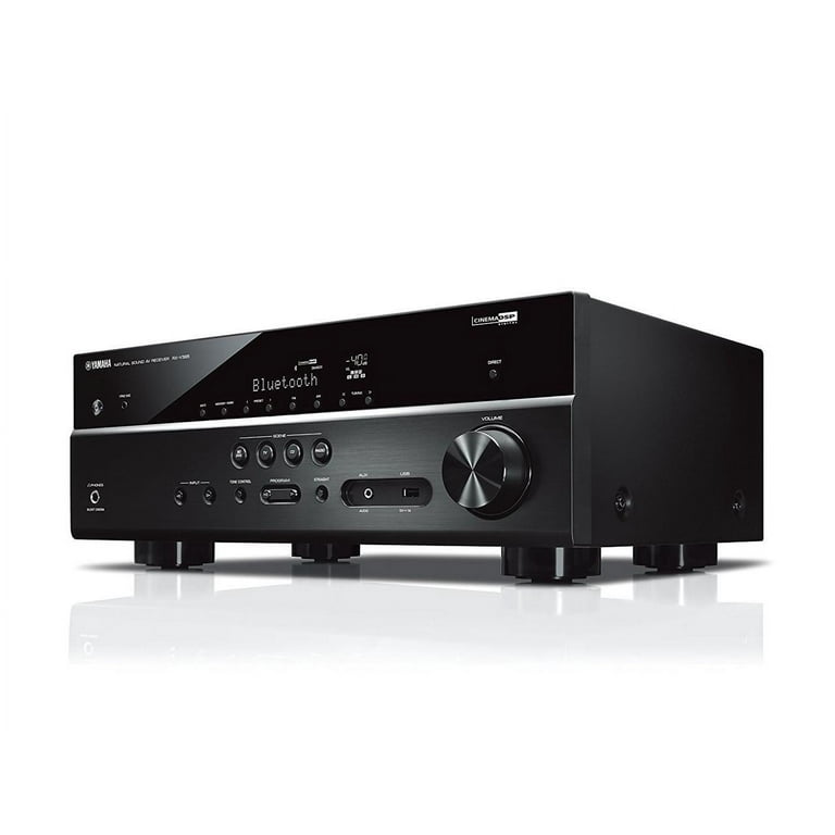 Yamaha, 4K Bluetooth AV Receiver 5.1-Channel RX-V385, Black