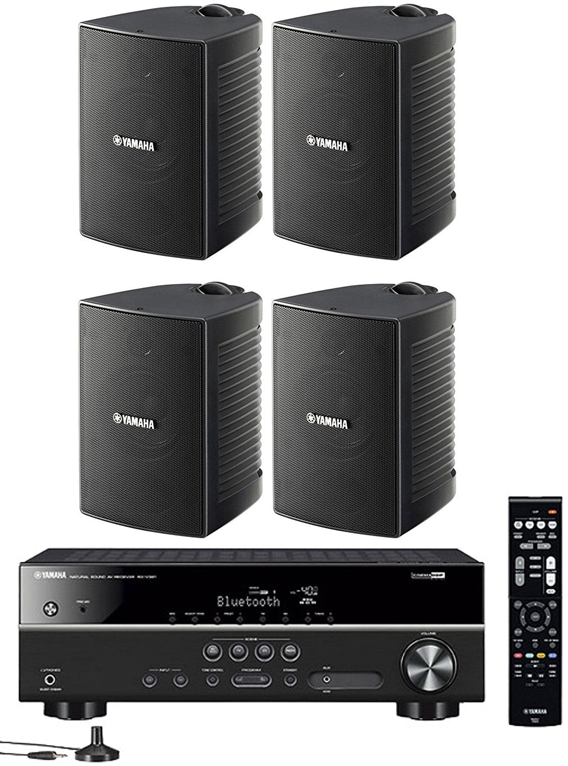Yamaha 4K UHD 5.1 Home Theater Systems, Black