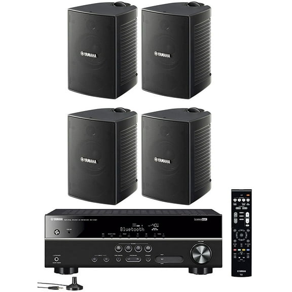 Yamaha 4K UHD 5.1 Home Theater Systems, Black