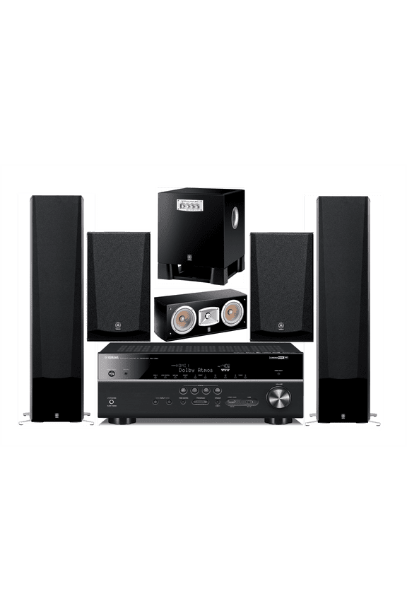 5.1-Channel Wireless Bluetooth 4K 3D A/V Surround Sound Multimedia Home Theater System
