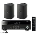 thumbnail image 1 of Yamaha 5.1-Channel Wireless Bluetooth 4K A/V Home Theater Receiver + Yamaha Natural Sound High performance 2-Way Indoor/Outdoor Weatherproof Speakers (Pair), 1 of 1