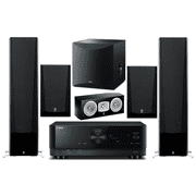 Yamaha 5.2-Channel Wireless Bluetooth 4K 3D A/V Surround Sound Receiver Home Theater Speaker System