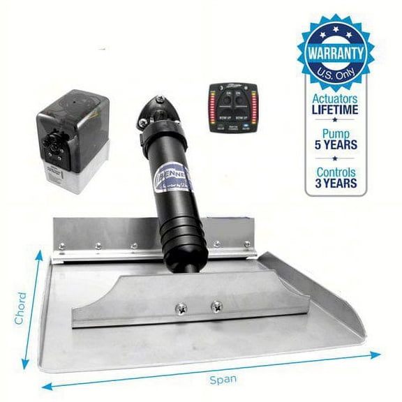 Yamaha  6BT-50110-91-00 24 X 12 Trim Tab System One Box Indicator; 6BT501109100