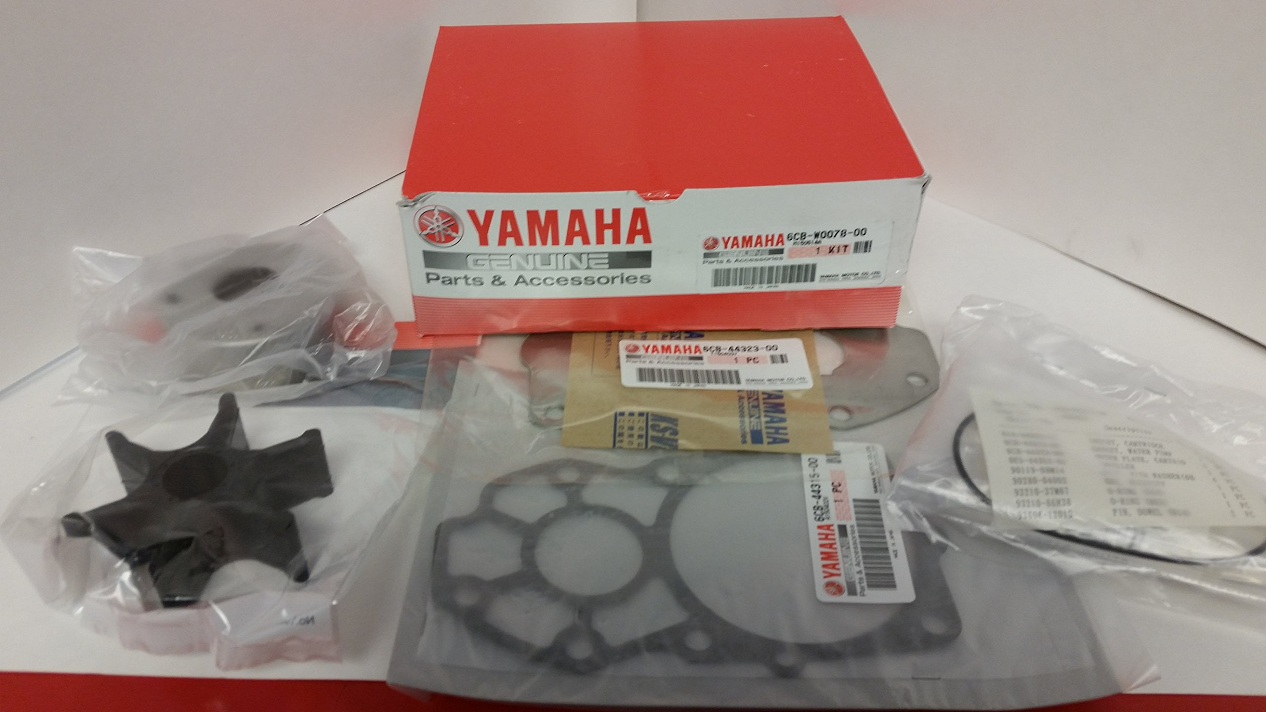 Yamaha 6CB-W0078-00-00 WATER PUMP REPAIR KI; 6CBW00780000