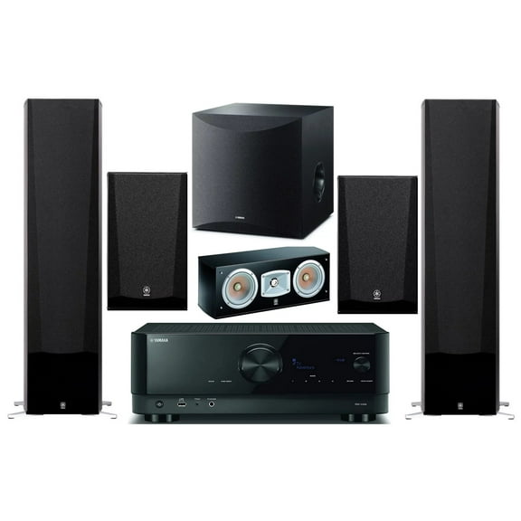 Yamaha 7.2-Channel Wireless Bluetooth 4K 3D A/V Surround Sound Multimedia Home Theater System