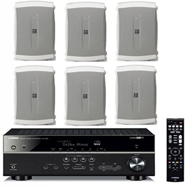 ＃ YAMAHA ヤマハ HTS-201 ナチュラルサウンド ホームシアターシステム □Y7 Yamaha 7.2-Channel Wireless Bluetooth 4K Network A/V Wi-Fi Home