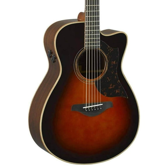 Yamaha A-Series AC3R Concert Cutaway Acoustic-Electric Guitar Tobacco Brown Sunburst