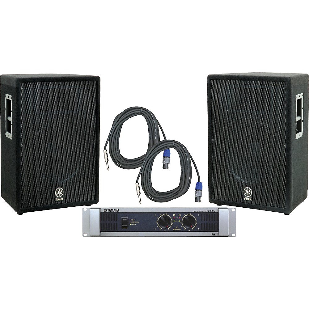 Yamaha A15/ P5000S Speaker & Amp Package