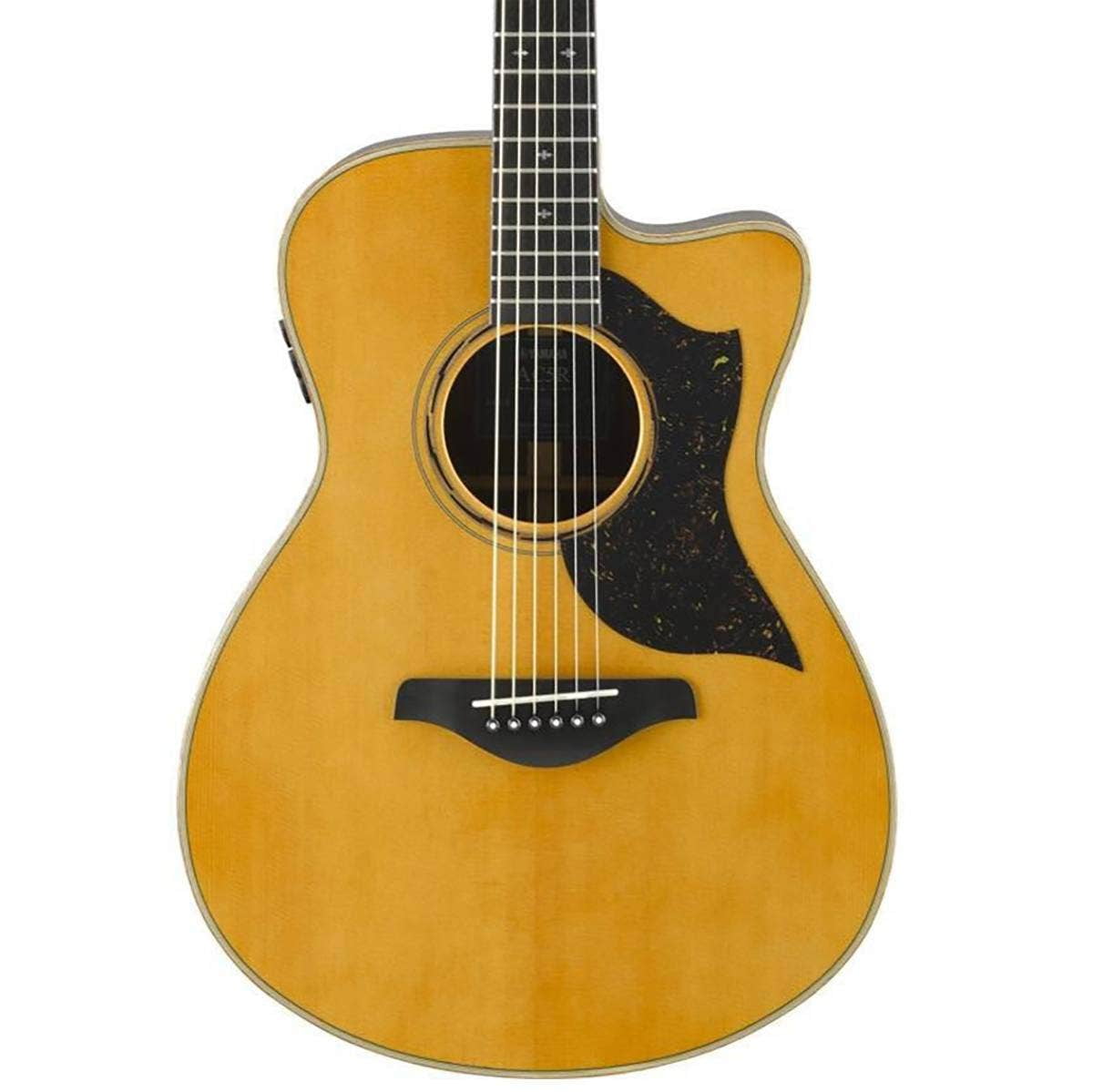 Yamaha AC5R All Solid Concert Acoustic Electric Guitar w/Hard Case - Vintage Natural