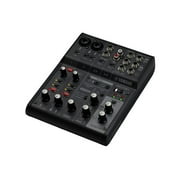 AG06MK2 6-Channel Mixer/USB Interface for IOS/Mac/PC, Black