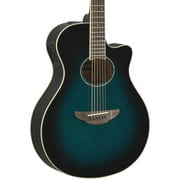 Yamaha APX600 Oriental Blue Burst Thinline Acoustic Electric Guitar