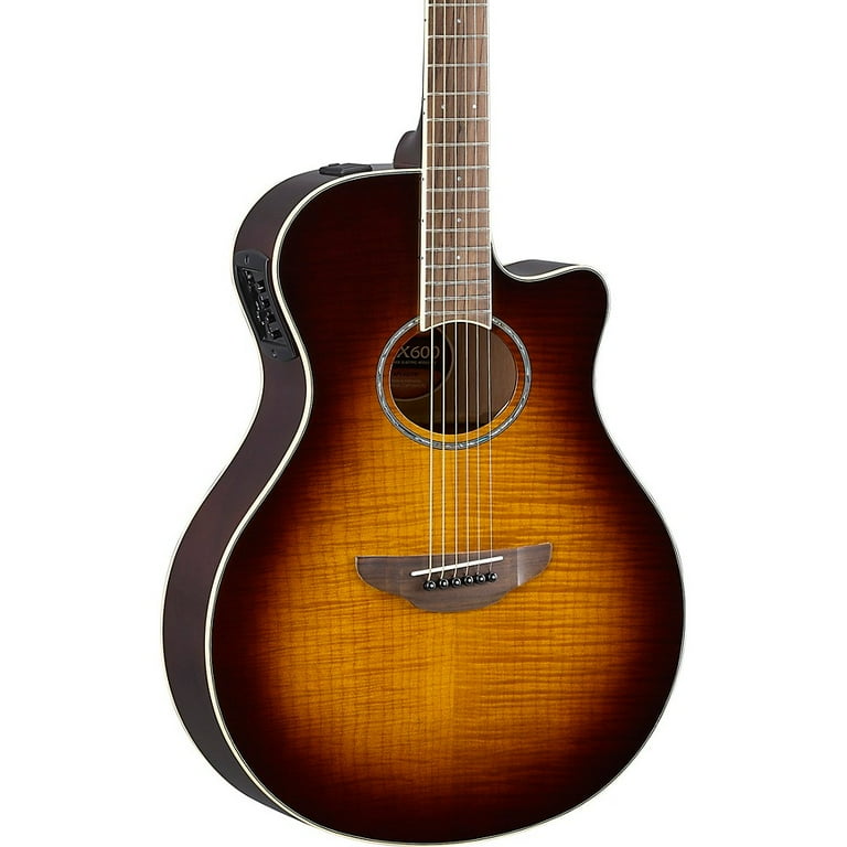 Yamaha APX600FM Acoustic Electric Guitar Tobacco Brown Sunburst