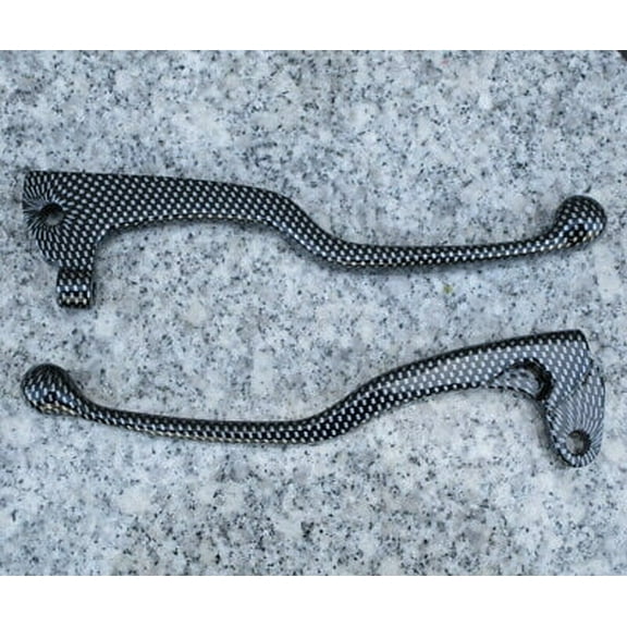 Yamaha Banshee Warrior Wolverine 350 ATV Quad CARBON FRONT BRAKE & CLUTCH LEVER
