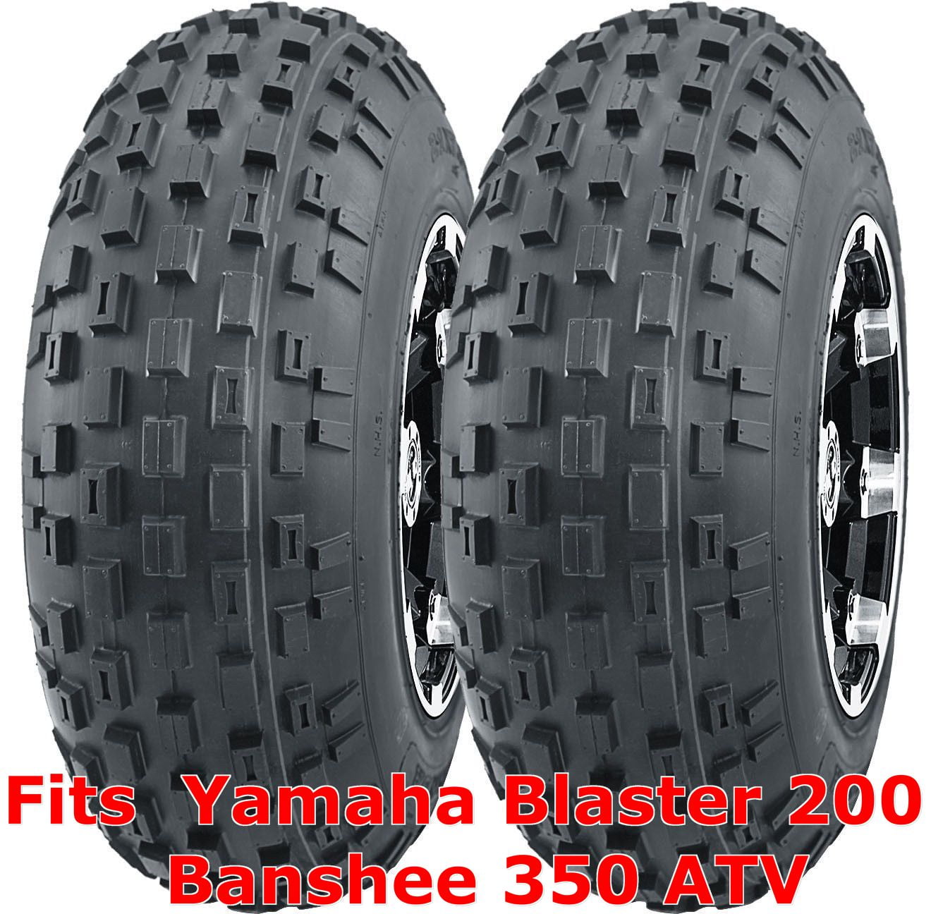 Yamaha Blaster 200 Banshee 350 ATV - Set of Two Knobby 21x7-10