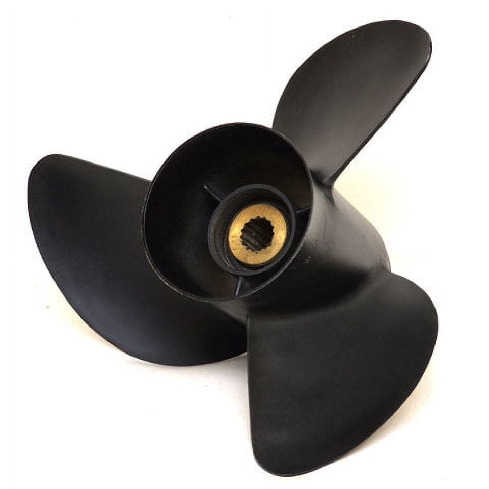 Boat Propeller 13.5x15-K For Yamaha Outboards 60-130HP - 15 Spline Aluminum Alloy 3-Blade