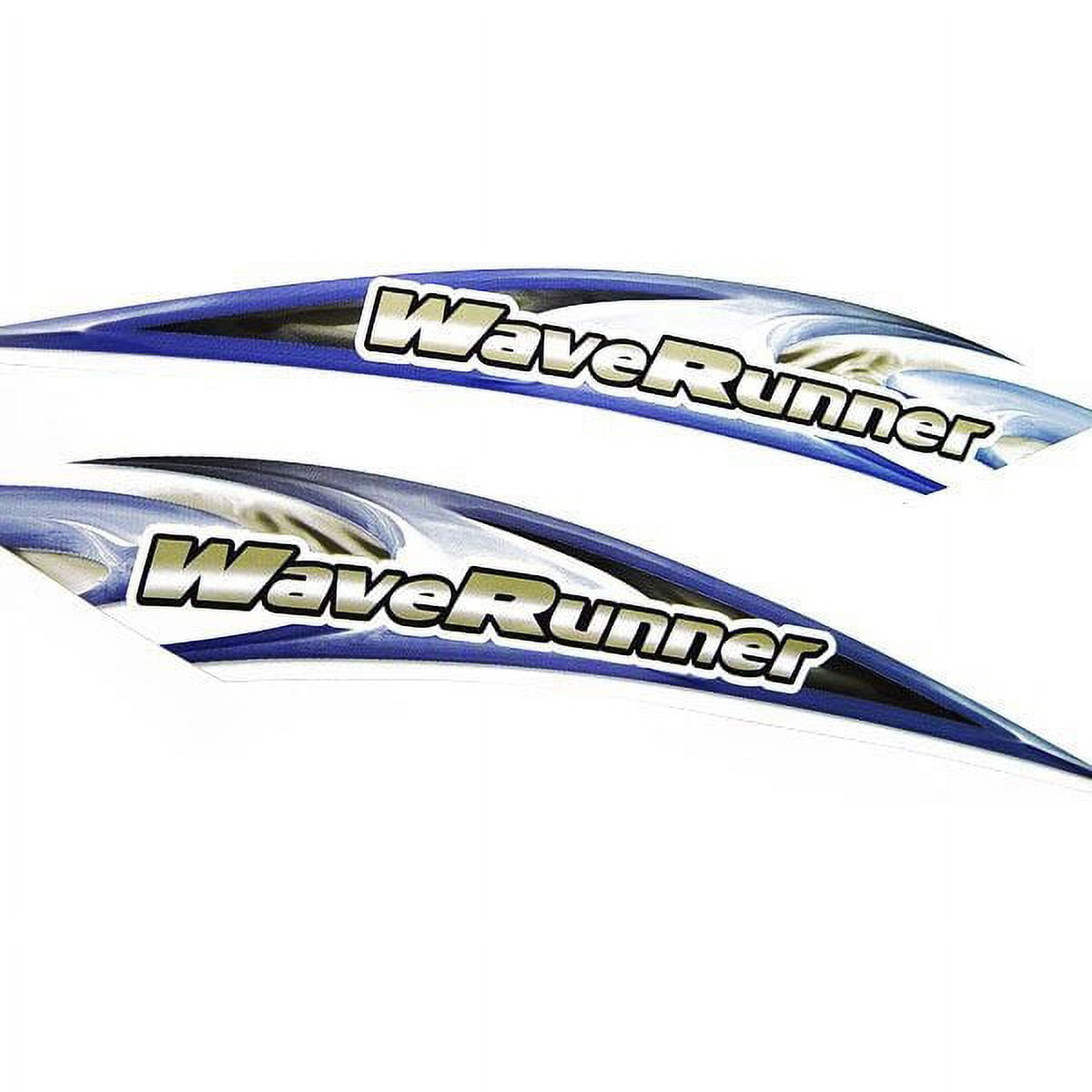 Yamaha Boat Wave Runner Decal Stickers GU5U417D40 34 1/2 x 5 (Set of
