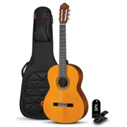 Yamaha CG102 Nylon-String Classical Acoustic Guitar Pack Natural