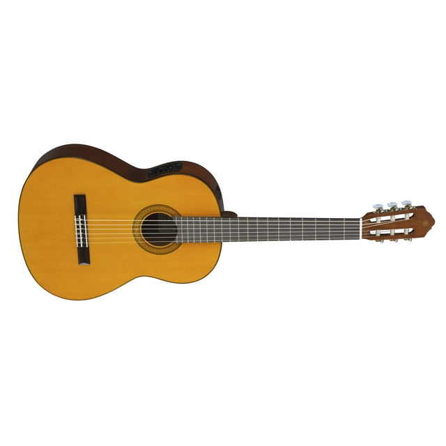 Yamaha CGX102 AcousticElectric Classical Guitar Natural