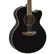 Yamaha CPX600 Acoustic Electric Guitar Black
