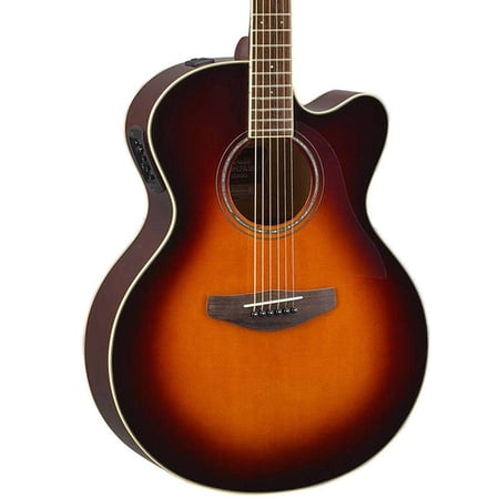 Yamaha CPX600 Medium Jumbo Acoustic-Electric Guitar Old Violin Sunburst