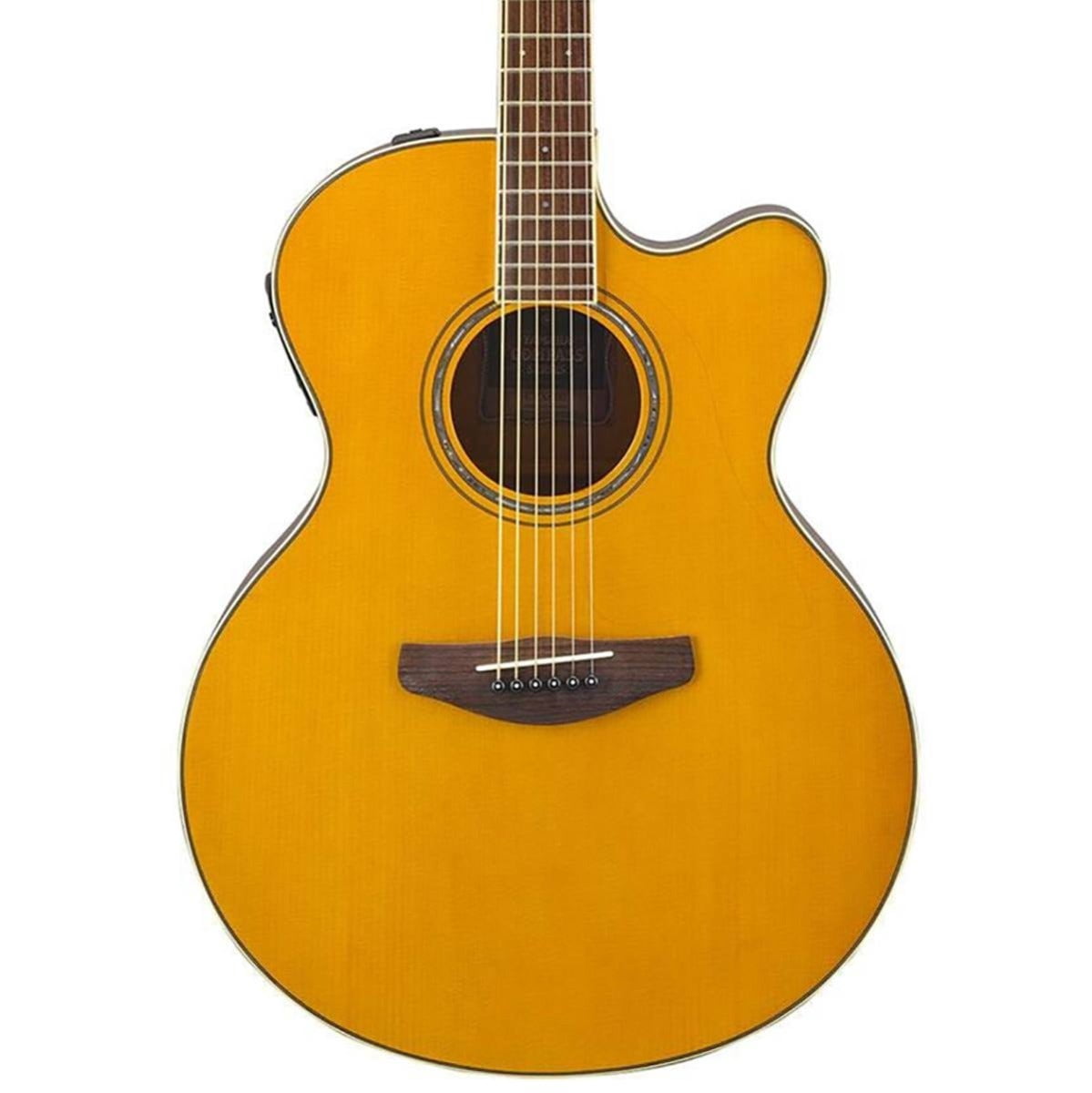 Yamaha CPX600 Medium Jumbo Acoustic-Electric Guitar Vintage Tint