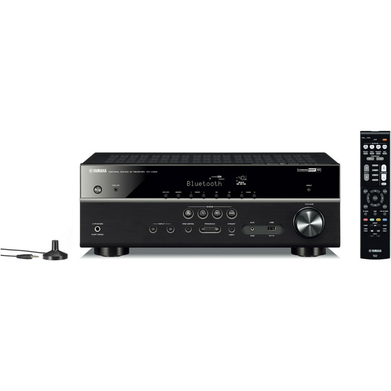 Praktisk håndtering Salme Yamaha Corporation RX-V485 5.1-Channel AV Receiver with MusicCast -  Walmart.com