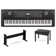 DGX-670 88-Key Portable Grand Piano With Matching Stand & Bench -