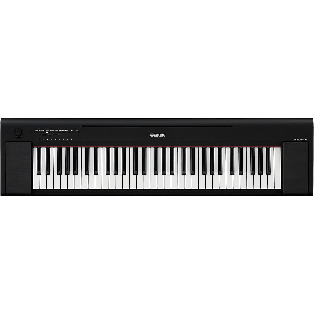 Yamaha Digital Piano Piaggero 61 Key Ultra Portable, Black