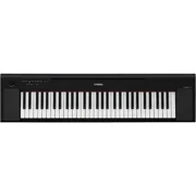 Yamaha Digital Piano Piaggero 61 Key Ultra Portable, Black