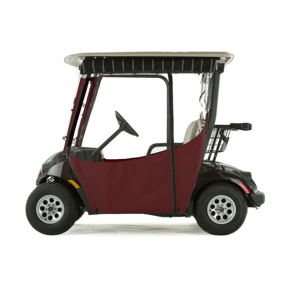 Yamaha Drive 2 Golf Cart PRO-TOURING Sunbrella Track Enclosure - Dubonnet