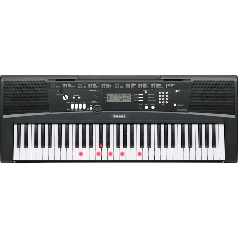 Yamaha EZ-220 61-Note Lighted Portable Keyboard - Walmart.com Yamaha EZ-220 61-Note Lighted Portable Keyboard - Walmart.com