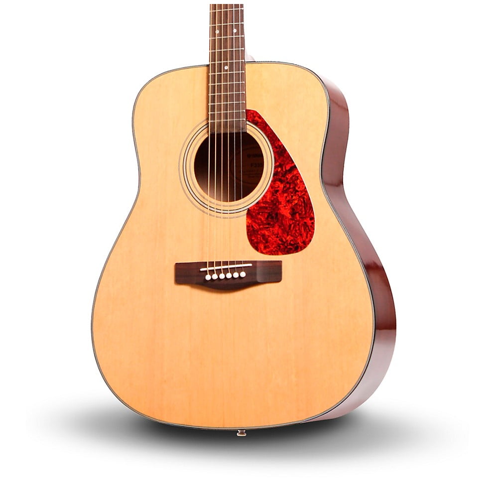 Yamaha F335 Full Size Acoustic Guitar, Natural with Chords
