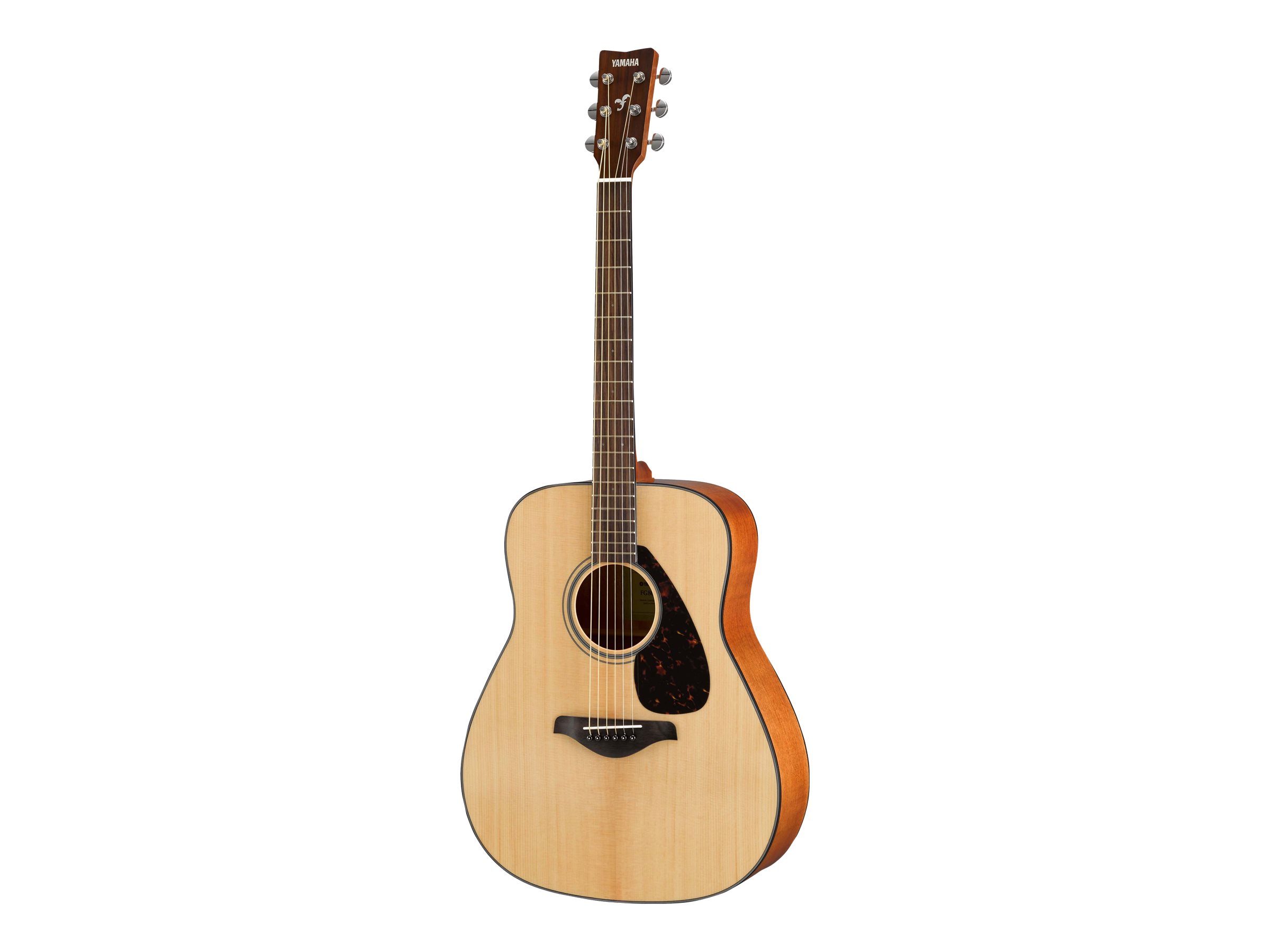 Yamaha FG Series FG800 Acoustic Guitar Dreadnought Top Solid Spruce Back Nato, Okoume - image 1 of 4