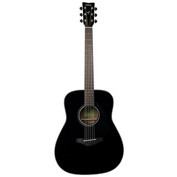 Yamaha FG800 Solid Top Dreadnought Acoustic Guitar, Black