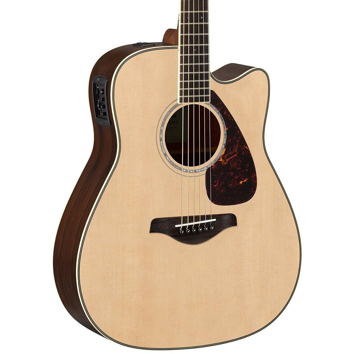 Yamaha fgx830c acoustic electric guitar deals